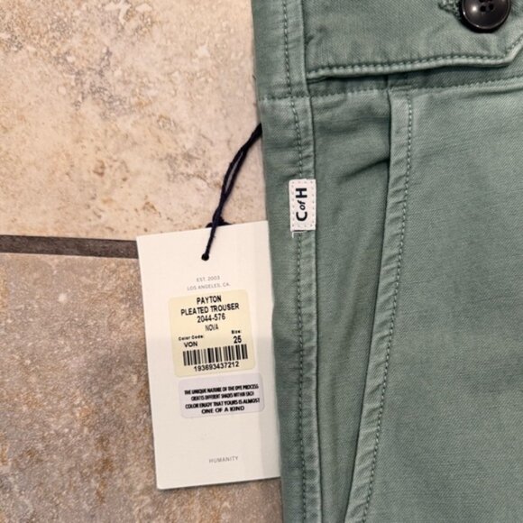 Citizens of Humanity Payton Pleated Trouser in Nova Size 25 NWT - Picture 5 of 5